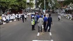 CLEAN : Ebola survivors in Sierra Leone hold protest News Clip