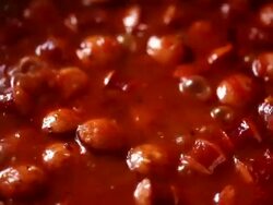 Boiling Jambalaya Stock Footage