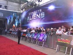 Atmosphere at the Cowboys & Aliens UK Premiere at London England. (Footage by WireImage Video/Getty Images Entertainment Video) Stock Footage
