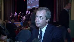 Interview with Nigel Farage at beer festival News Clip