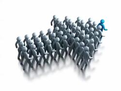 leader man loopable two options Stock Footage