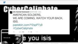 Hackers claiming to work on behalf of Islamic State militants seized control of the Twitter and YouTube sites of the military's U.S. Central Command on Monday. (Jan. 12) News Clip