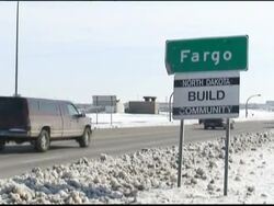 CLEAN: North Dakota anxiously patrols levees amid record flood News Clip