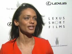 INTERVIEW - Kandyse McClure on why she wanted to support TWC at The Weinstein Company & Lexus Present Lexus Short Film Series Life Is Amazing Stock Footage