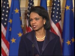 WRAP Rice meets EU ministers, comments on Iran, MidEast News Clip