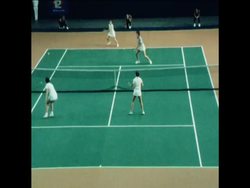 UPITN 12 4 80 BRIDGESTONE WOMEN'S DOUBLES TENNIS CHAMPIONSHIP FINAL Instructional Video