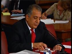 Senate reviews Khalilzad nomination for Iraq ambassador News Clip