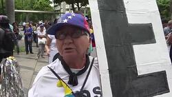 VOICED : Oposicion venezolana marcha contra Asamblea Constituyente News Clip