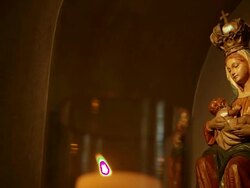 Virgin Mary Stock Footage