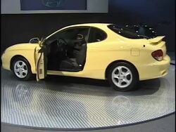 2000 Hyundai Tiburon RD2 Stock Footage