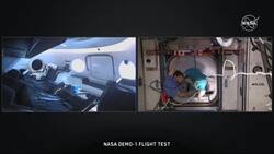 Hatch opened after SpaceX capsule docks at ISS Instructional Video
