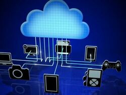 Cloud computing Stock Footage