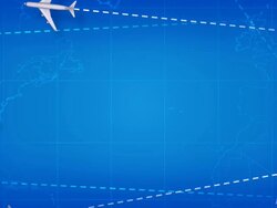 Avia background. Blue version. Loop Stock Footage