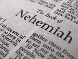 HD 1080i The Book of Nehemiah 2 Stock Footage