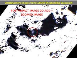 NASA photos show plume created by moon strike News Clip