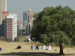 General Views Around Johannesburg Stock Footage
