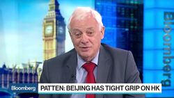 EX-Hong Kong Governor Patten Questions Trust in China News Clip