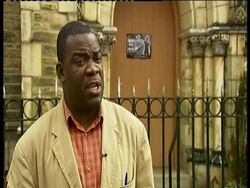 Knife crime conference / Tarek Chaiboub murder Stock Footage