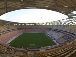Construction At Arena Da Amazonia in Manaus, Brazil Stock Footage