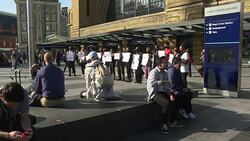 CLEAN : Eritreans hold silent protest in London over fate of detainees News Clip