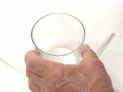  MS Lime salt being rimmed on glass Stock Footage