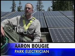 Find out how national parks are trying to reduce their greenhouse gas emissions by 'greening' their own operations News Clip