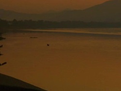 ZO Harvesting rice northeast of Hanoi / Vietnam Stock Footage