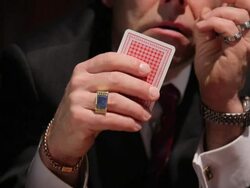 Gangster Card Game Stock Footage