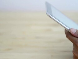 Tablet, close up Stock Footage