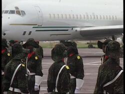 ZAIRE: KINSHASA: PRESIDENT MOBUTU MAY HAVE ARRIVED BY PLANE UPDATE News Clip