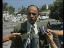 Gaza/Israel - Reaction To Bomb Blast News Clip