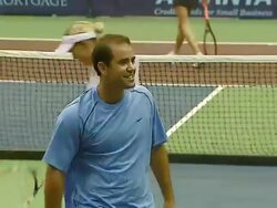 Advanta Presents WTT Smash Hits Celebrity Tennis Tournament Stock Footage