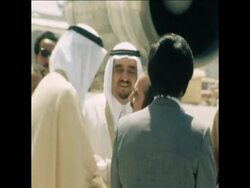 SYND 3 8 78 SAUDI CROWN PRINCE FAHD VISIT News Clip
