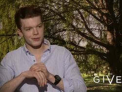 INTERVIEW - Cameron Monaghan on this being a Twilight Zone extension - "The Giver" Press Junket Stock Footage