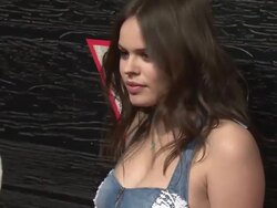 Atlanta de Cadenet Taylor - GUESS Celebrates New York Fashion Week: On The Road To Nashville Stock Footage