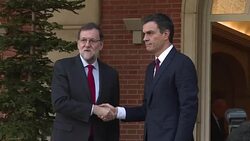 CLEAN : Spain PM meets Socialist leader to discuss forming government News Clip