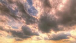 Moving clouds Time lapse Stock Footage