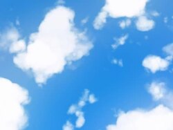 Blue sky with clouds Stock Footage