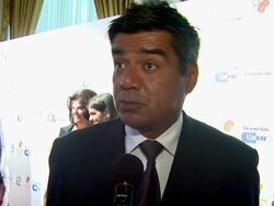 EVENT CAPSULE REPORTER / CHYRON: 30th Annual The Gift Of Life Celebration, Beverly Hills, CA, United States, 04/03/09 Stock Footage