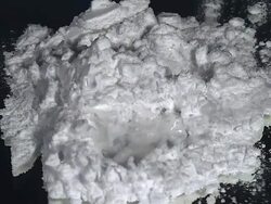 MS SLO MO Drops of water being fallen on drug powder / Vieux Pont, Normandy,  France Stock Footage
