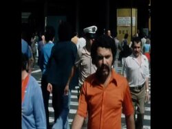 UPITN 16 08 74 TRADE FAIR, TRAFFIC SHOTS, CHILDREN INOCULATED FOR MENINGITIS News Clip