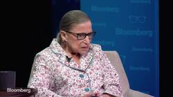 Ruth Bader Ginsburg Says She'll Stay on Court as Long as She's Healthy News Clip