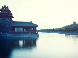 Forbidden city day to night timelapse Stock Footage