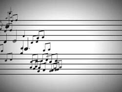 Musical Notes Stock Footage