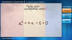 Some Stupid Math Mistakes: Quadratic Equations Instructional Video