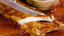 Pork Ribs Stock Footage