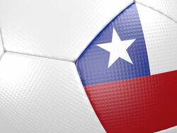 soccer ball Chile Stock Footage