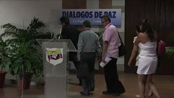 VOICED : FARC dispuestas a fijar nueva fecha para paz en Colombia News Clip