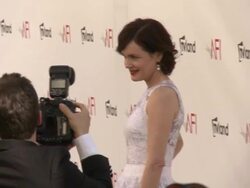 Elizabeth McGovern at Shirley MacLaine Honored Stock Footage