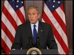Bush pushes for FTAs with Colombia, Peru, Panama and SKo News Clip